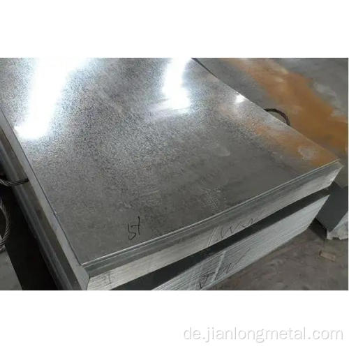 ASTM DX52D -verzinkter Stahlplatte